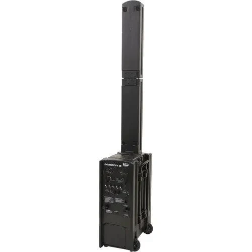 Anchor Audio BEA2-RU4 Beacon 2 Portable Line Array Tower with Bluetooth, AIR Receiver & Two Dual Mic Receivers - Image 3