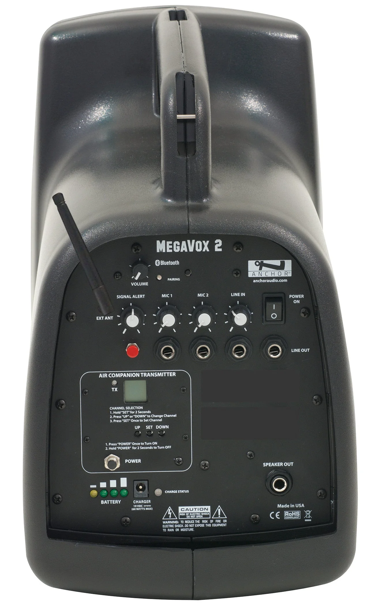 Anchor Audio MegaVox 2 Portable PA System with Bluetooth AIR