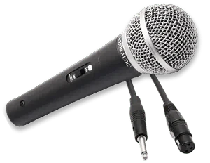 Anchor Audio MIC-90P Handheld Microphone with XLR to 1/4" Cable