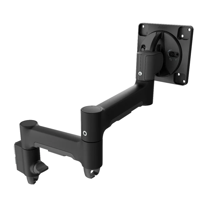 Atdec AWM-A46T Medium Swing Arm Monitor Mount in Black Finish
