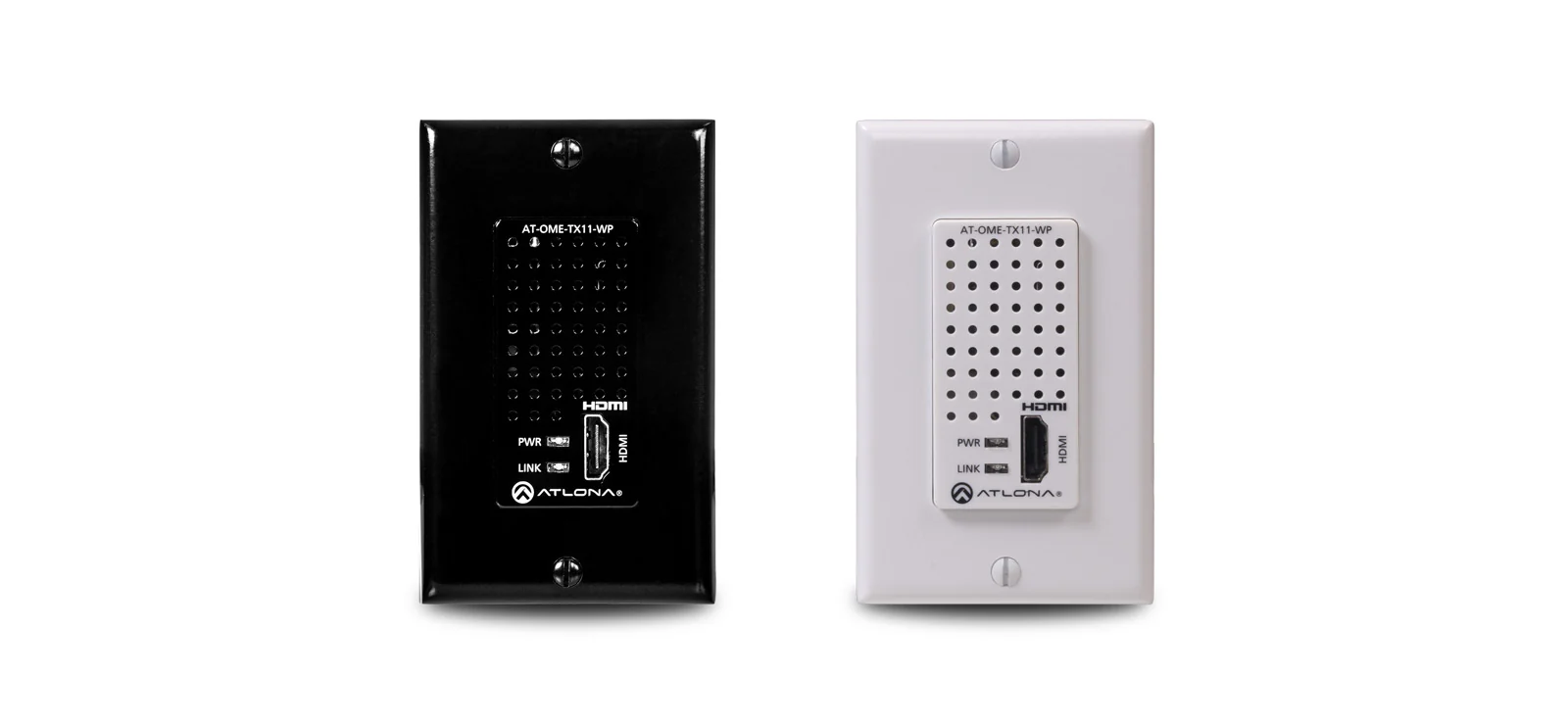 Atlona AT-OME-TX11-WP 4K HDMI HDBaseT Wallplate Transmitter with Trims
