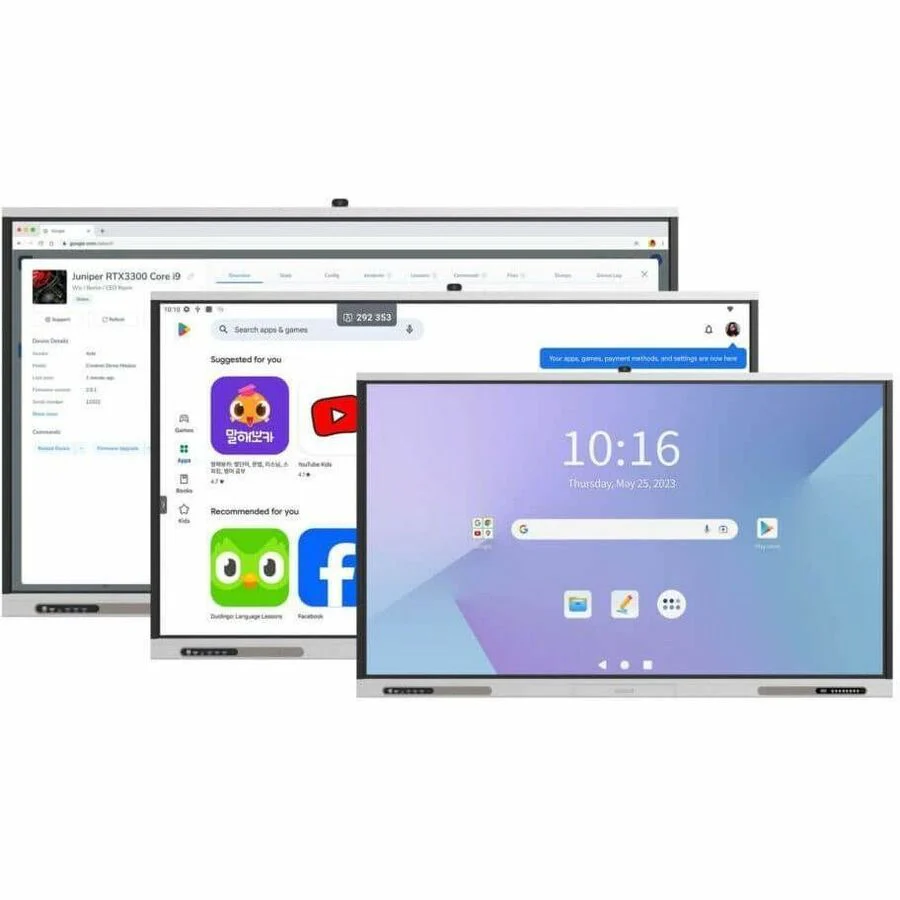 Avocor AVA-7520 75 Inch 4K UHD LED Interactive Touch Display - Image 6