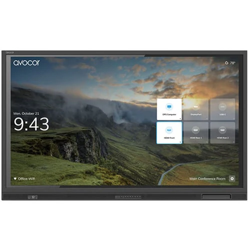 Avocor AVE-5550 55 Inch 4K UHD IR Interactive Collaboration Display