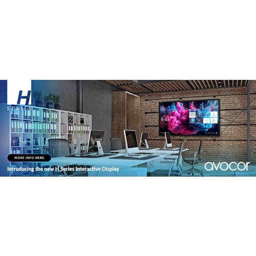 Avocor H-20 Series 65-Inch 4K PCAP LED Interactive Touch Display - Image 2