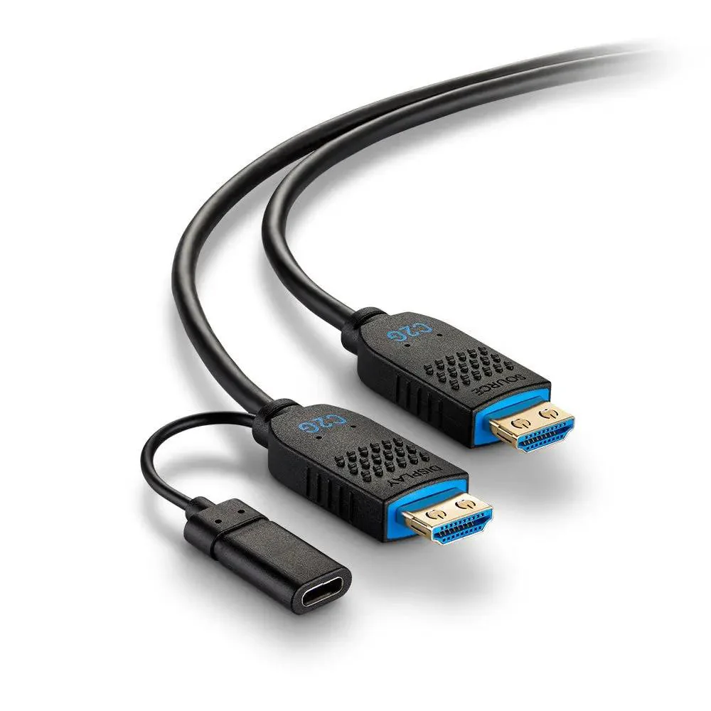 C2G 100' Performance Active Optical HDMI cable 4K Plenum Rated - Image 3