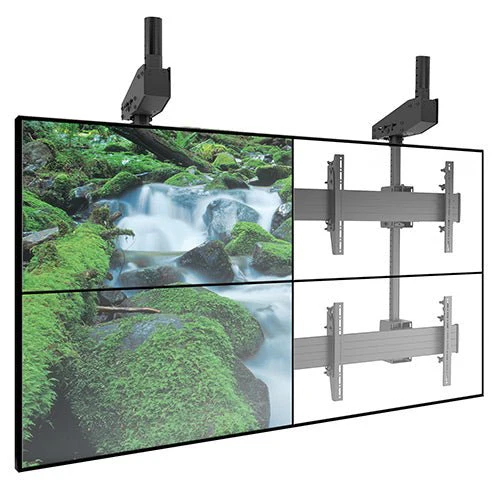 Chief Fusion Micro-Adjustable Large Ceiling-Mounted 2x2 Video Wall Solution