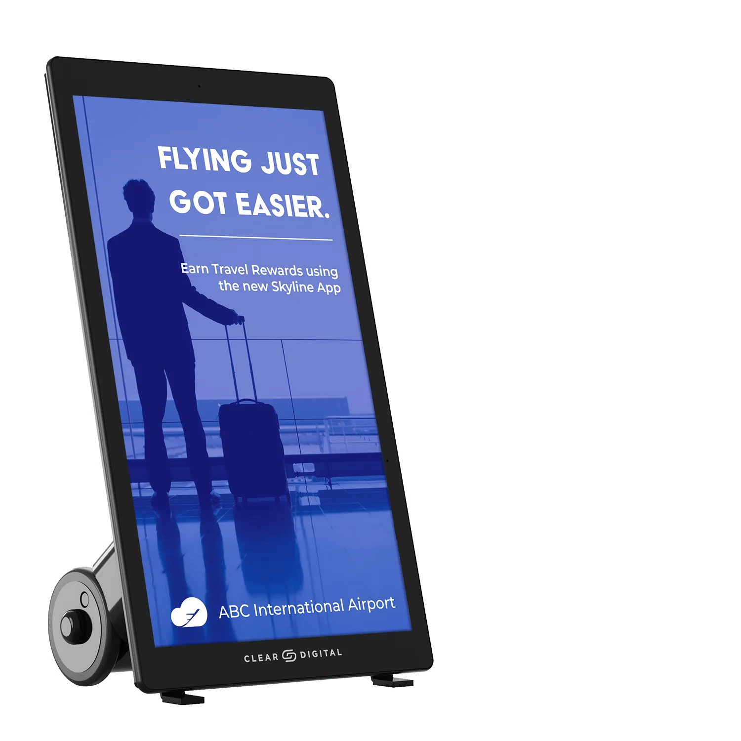 Clear Digital Evo Roll Series 43-inch Portable Full HD Digital Signage Display - Image 2