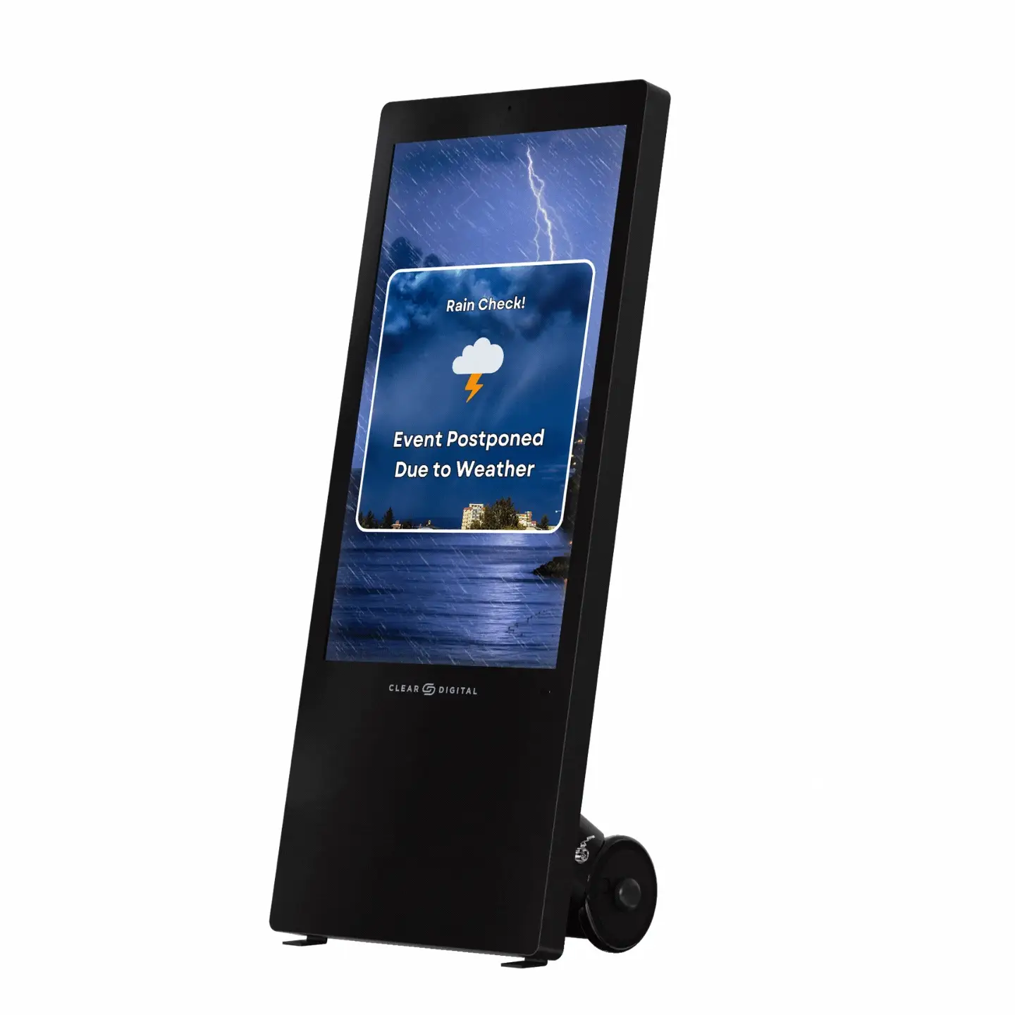 Clear Digital Evo Tall Mobile Digital Signage Display - Image 6