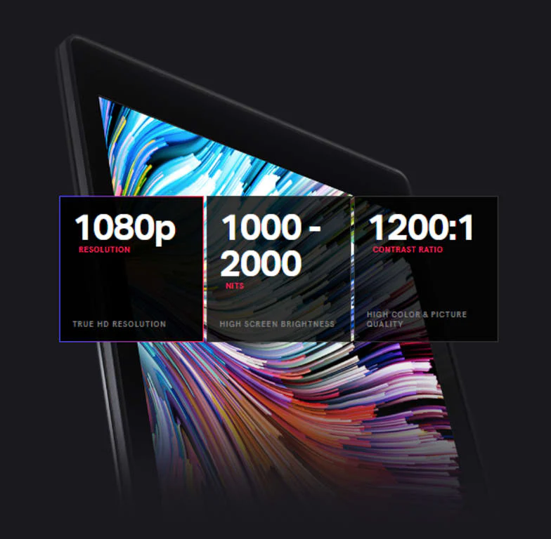Clear Touch Evo Roll 43-inch HD IP54 Rugged Digital Signage Display with Android OS - Image 6