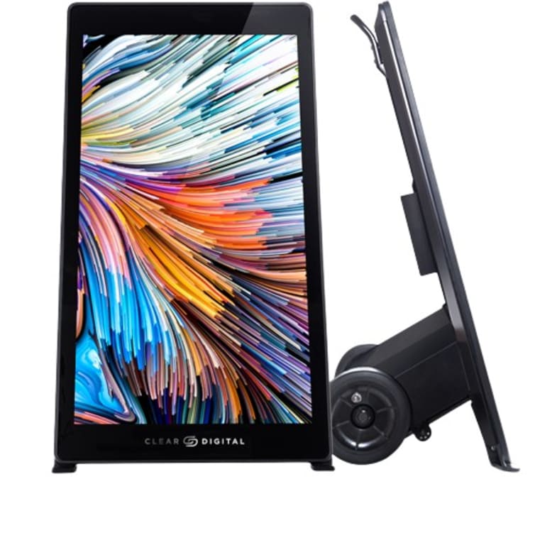 Clear Touch Evo Roll Pro 43-inch HD IP65 Digital Signage System