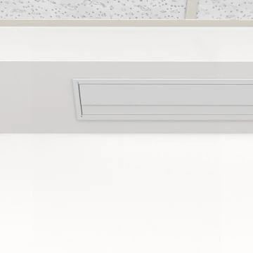 Da-Lite Advantage 133x236 Matte White Ceiling Recessed Electric Screen - Image 5