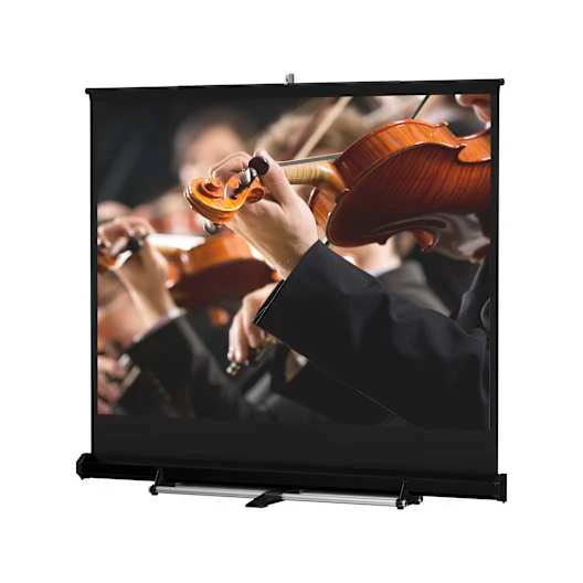 Da-Lite Floor Model C 96x96 Matte White Portable Pull-Up Screen