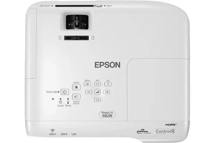 Epson PowerLite 982W 3LCD WXGA Classroom Projector - Image 3