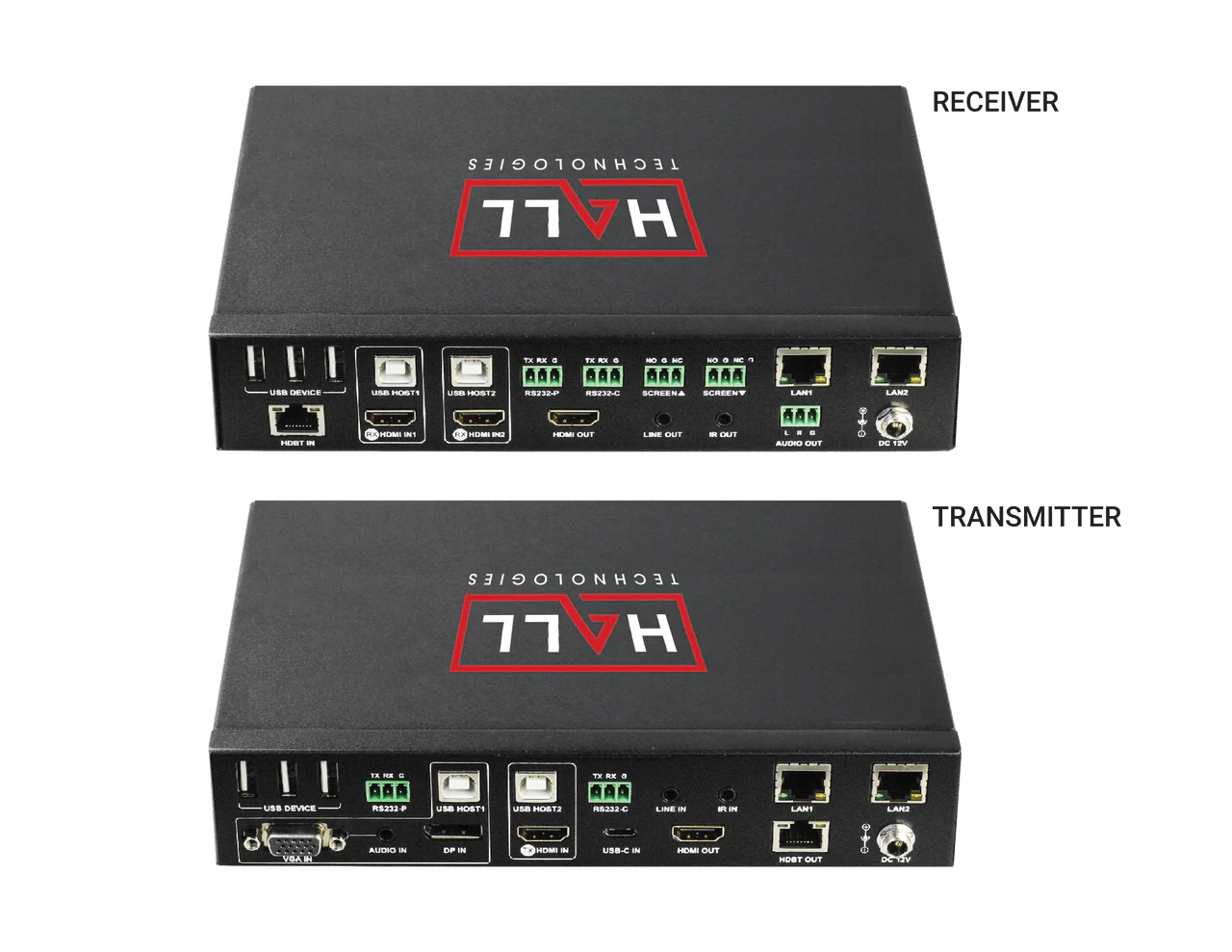 Hall Technologies HT-GEMINI 4K 6 Multiformat Input Extender Switch - Image 2