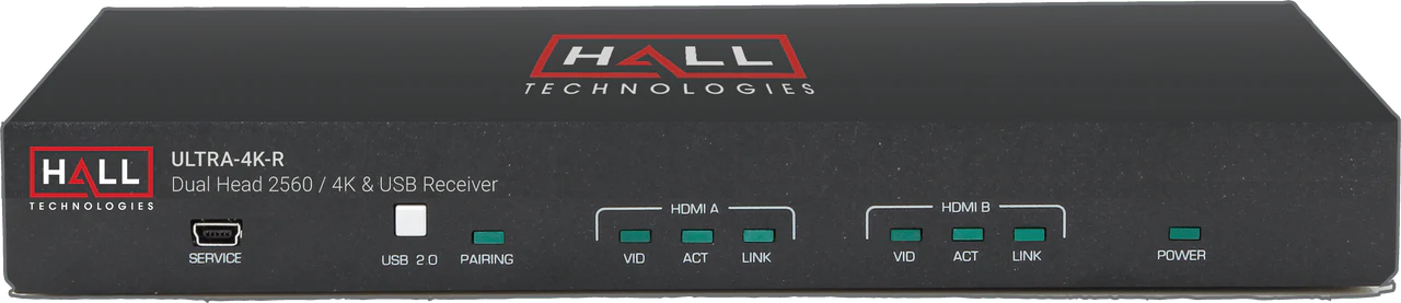 Hall Technologies ULTRA-4K-R Dual-Head HDMI Extender