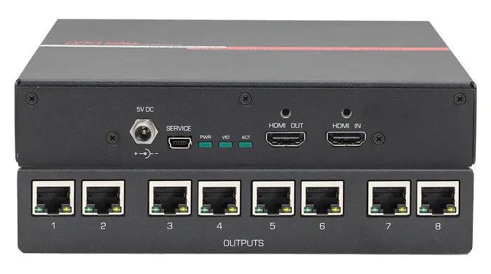 Hall Technologies ULTRA-V-8S 4K UHD HDMI Splitter/Extender