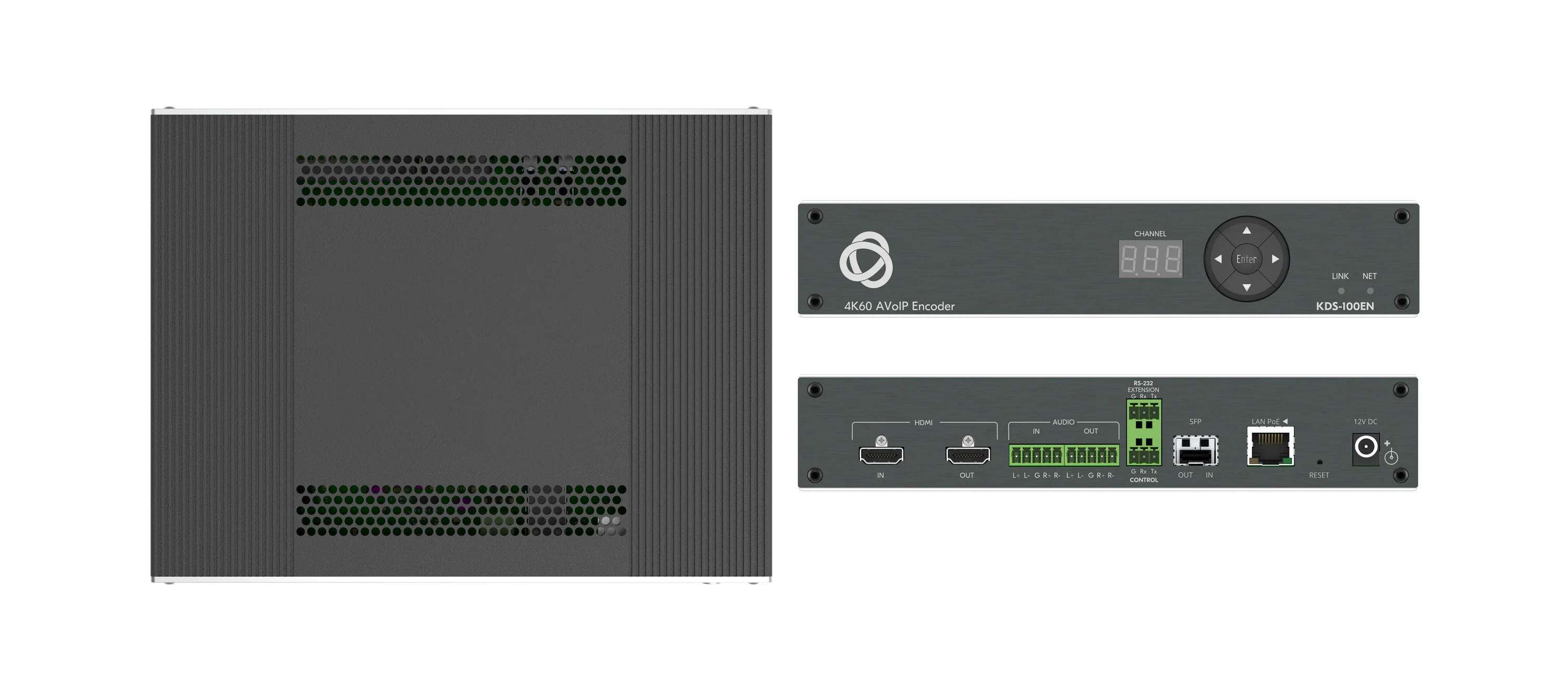 Kramer KDS-100EN-U 4K AVoIP Encoder with Ultra-Low Latency Streaming - Image 2