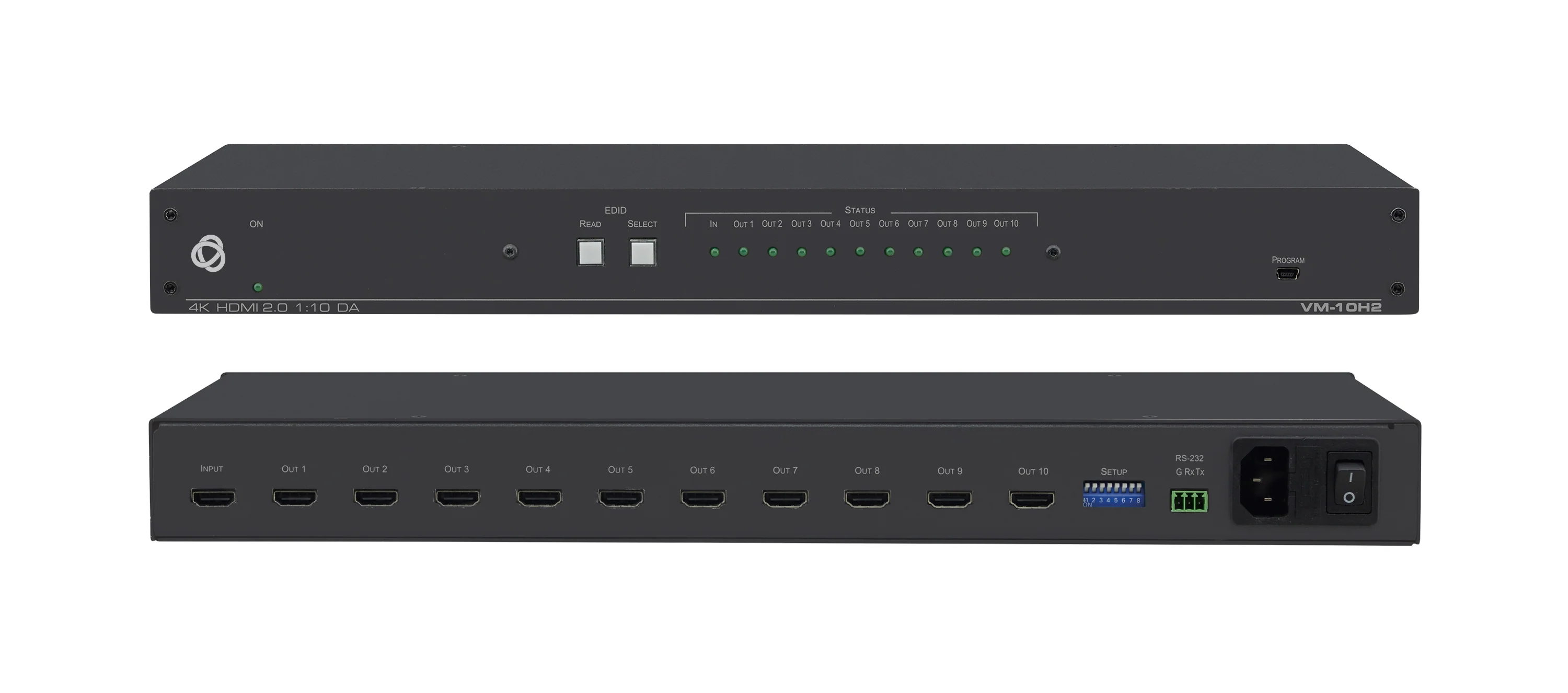 Kramer VM-10H2 1:10 4K HDR HDMI Distribution Amplifier