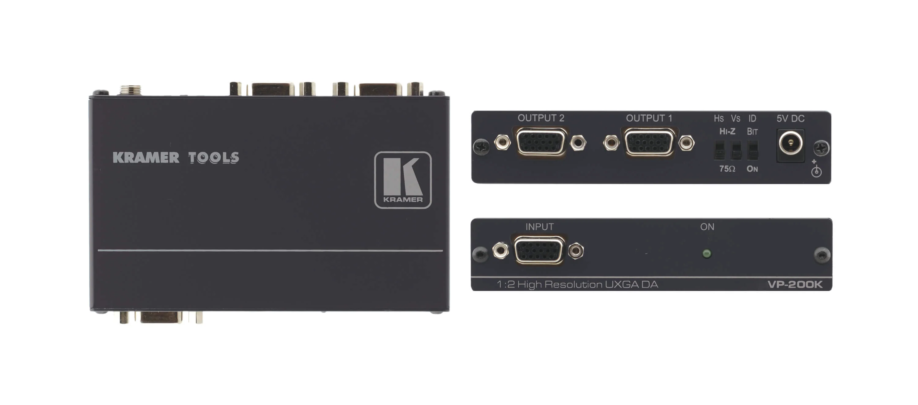 Kramer VP-200K 1:2 Computer Graphics Video Distribution Amplifier