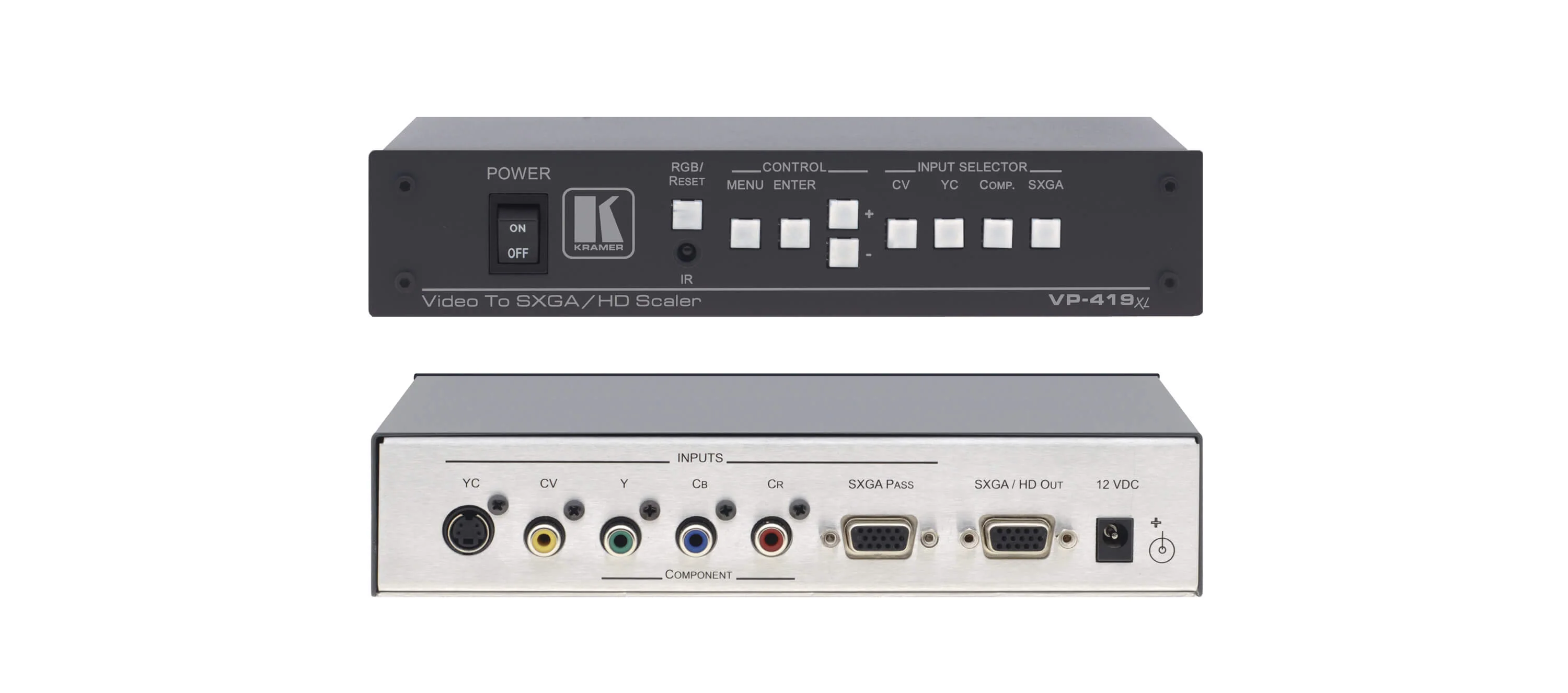 Kramer VP-419xl High-Performance Video to Computer Graphics HDTV Scaler
