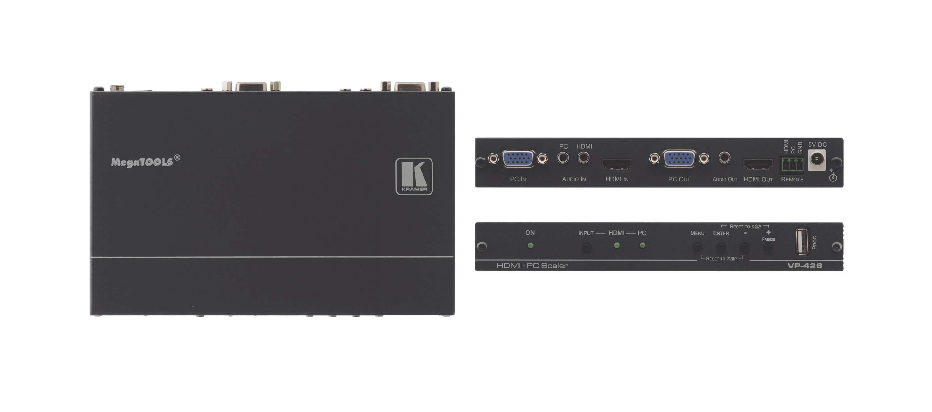 Kramer VP-426 HDMI and Computer Graphics HDTV Digital Video Scaler