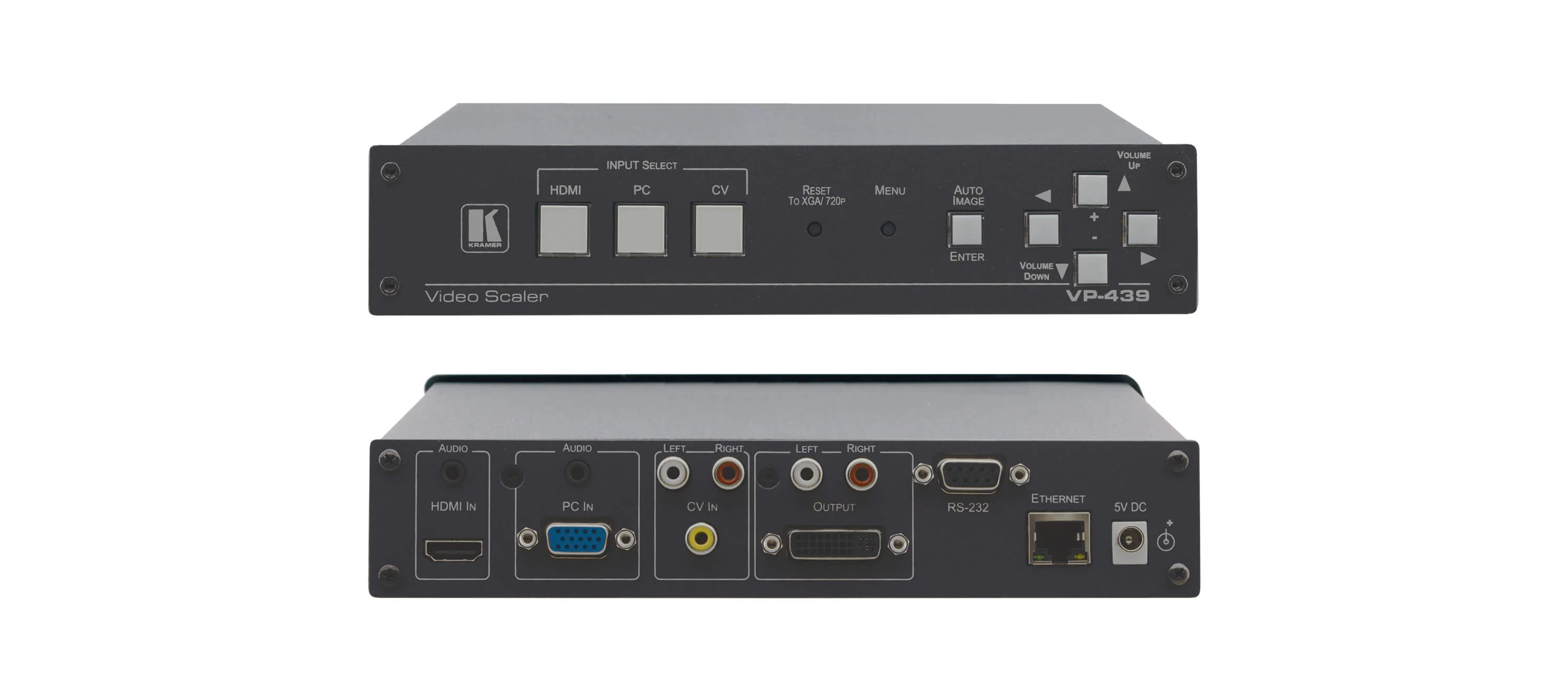 Kramer VP-439 HDMI, PC and CV to HDMI Classroom Switcher Scaler