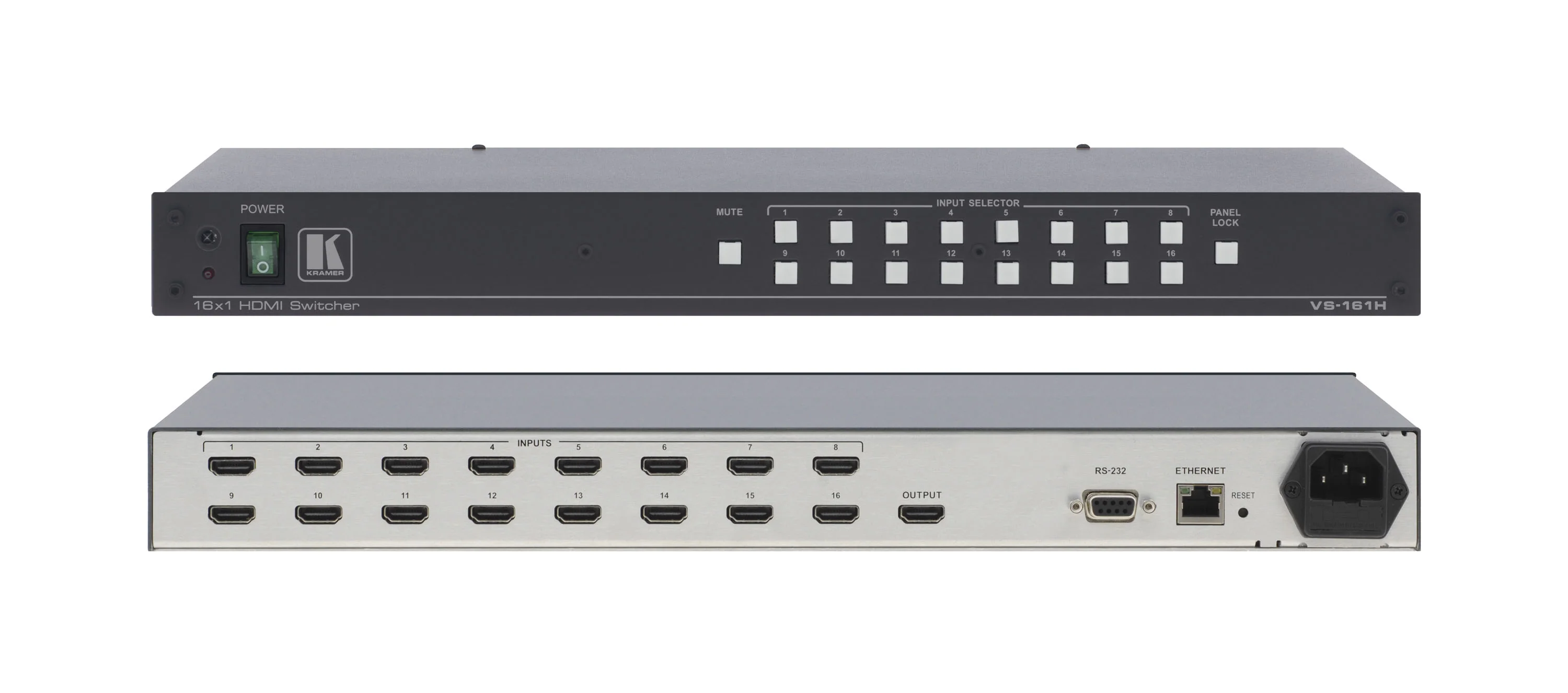 Kramer VS-161H 16x1 High-Performance HDMI Switcher for AV Systems