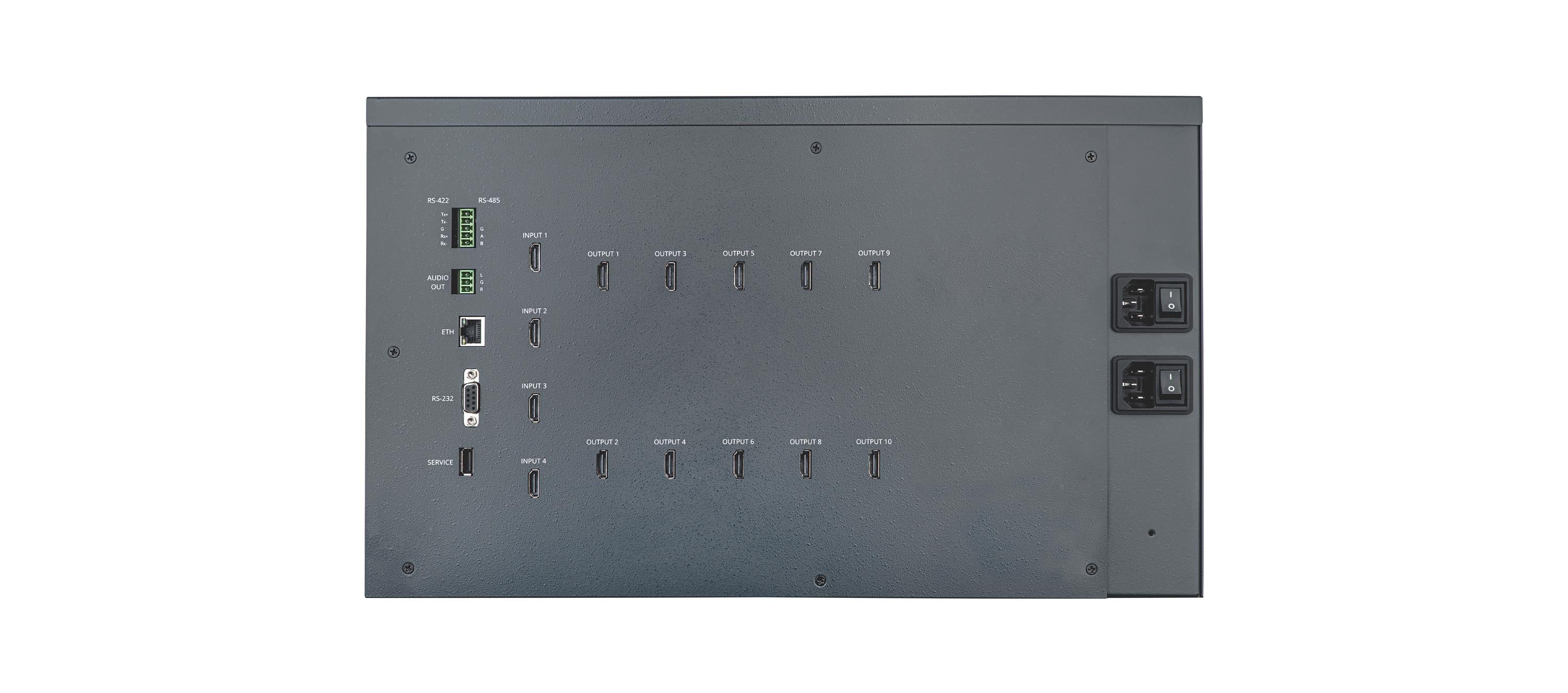 Kramer VW-9 4-Input 10-Output 4K60 HDMI Video Wall Processor - Image 2