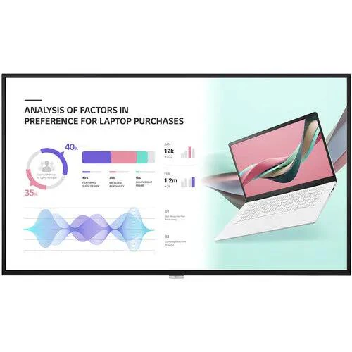 LG 86UH5J-H 86" 4K Smart LED Commercial Display