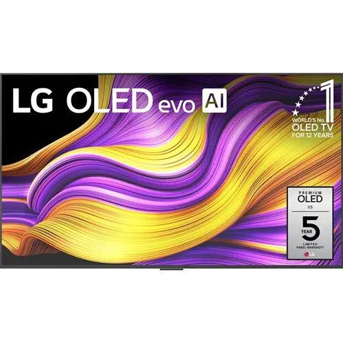 LG OLED evo AI G5 65" 4K HDR Smart TV with Wall Mount