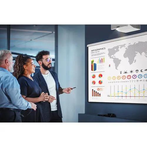 Optoma ZW410UST 4000 Lumen WXGA Ultra Short Throw Projector - Image 4