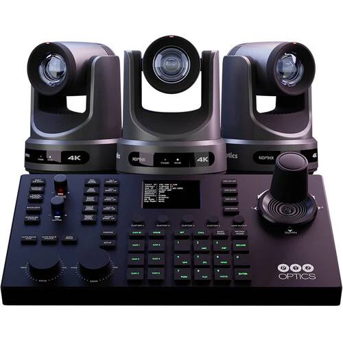 PTZOptics 4K Producer Bundle with 3 Move Cameras and Controller