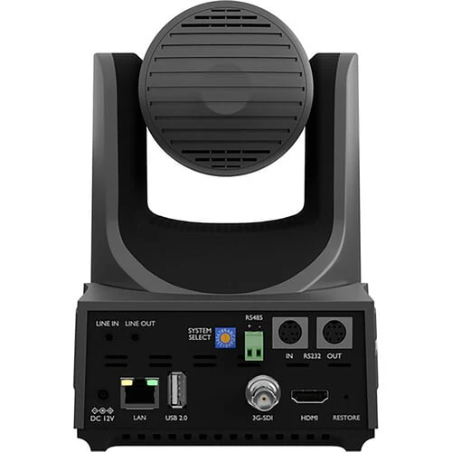 PTZOptics PT20X-LINK-4K-GY 4K 20x Optical Zoom Gray Auto-Tracking PTZ Camera - Image 2