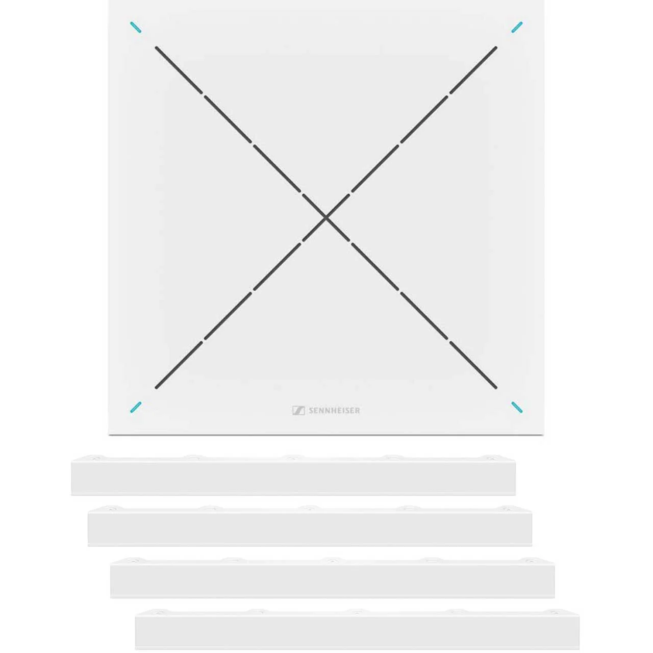 Sennheiser TeamConnect Ceiling 2 Beamforming Mic Kit with Mounting Brackets