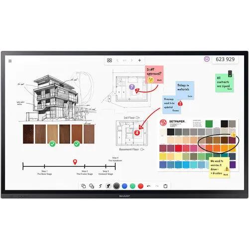 Sharp PN-LA652 65" 4K Touchscreen Monitor - Image 2