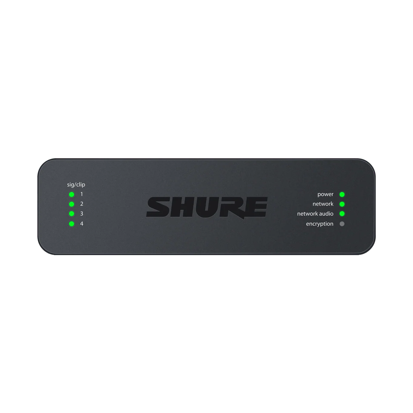 Shure ANI4IN Four Channel Analog to Dante Audio Network Interface - Image 2