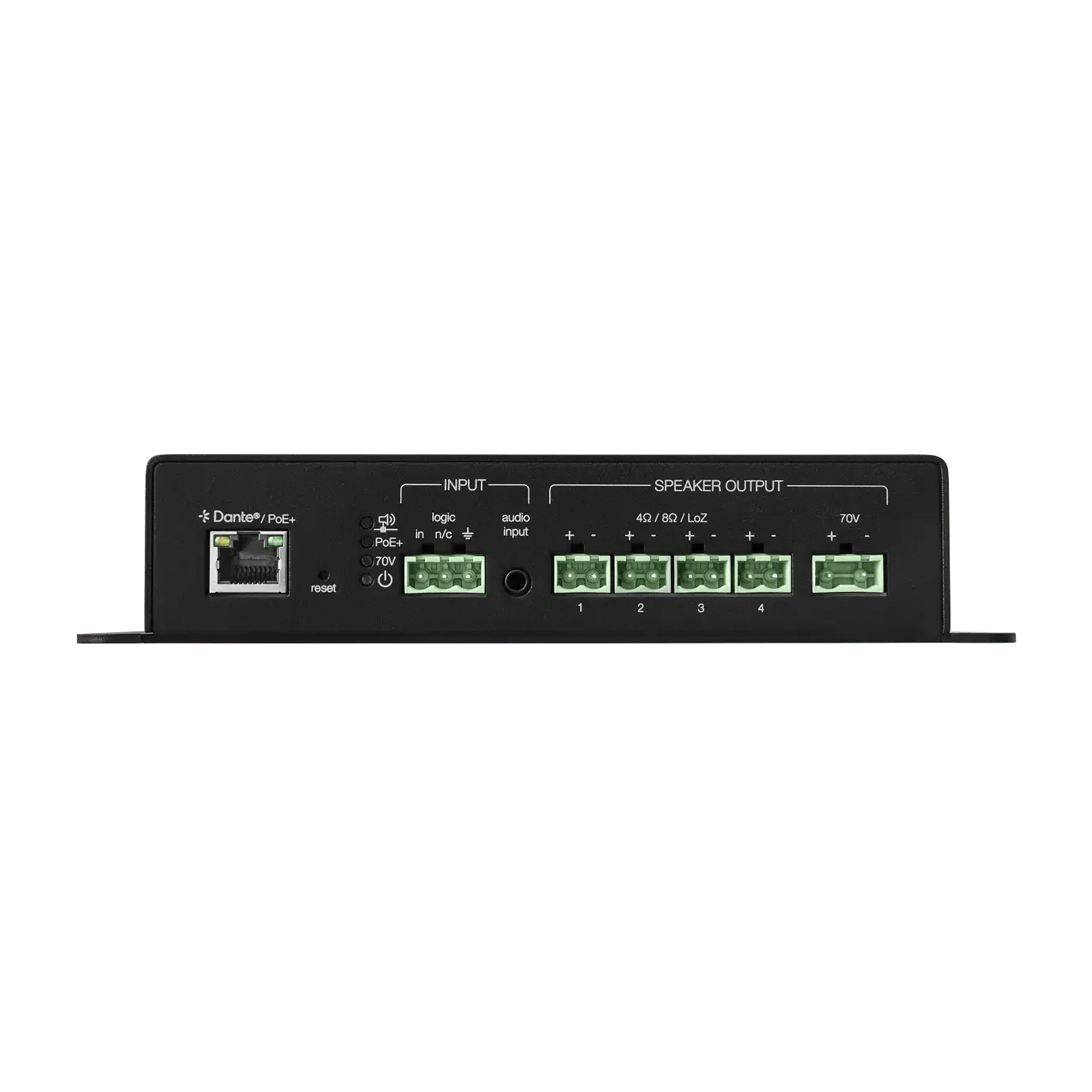 Shure MXN-AMP PoE+ Powered Multichannel Network Conferencing Amplifier
