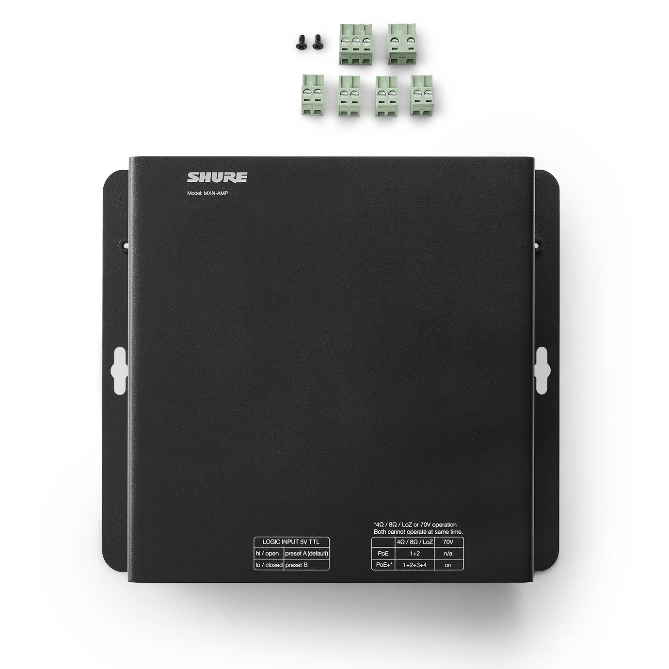 Shure MXN-AMP PoE+ Powered Multichannel Network Conferencing Amplifier - Image 3