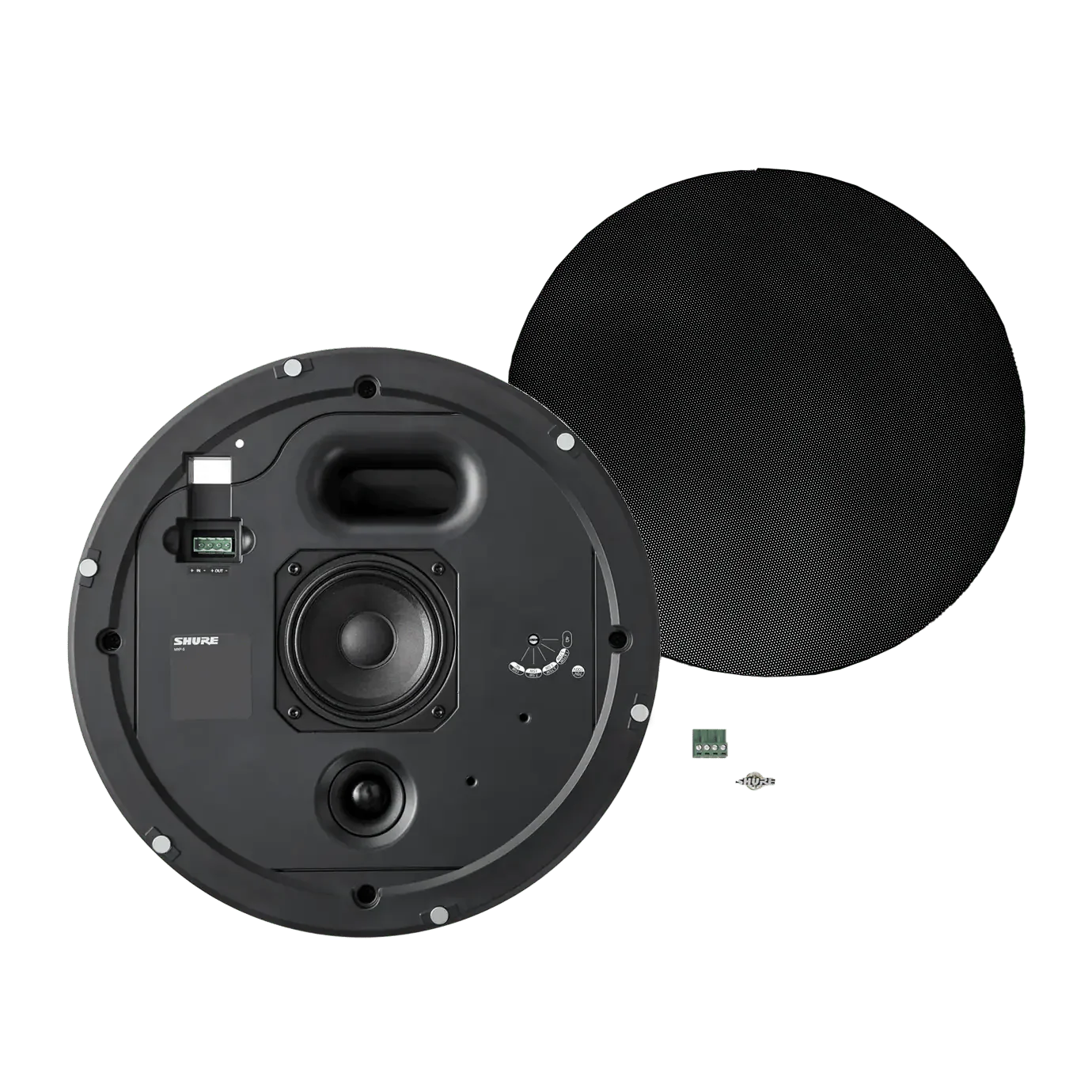 Shure MXP-5 Shallow Depth Passive Ceiling Mount Loudspeaker - Image 3