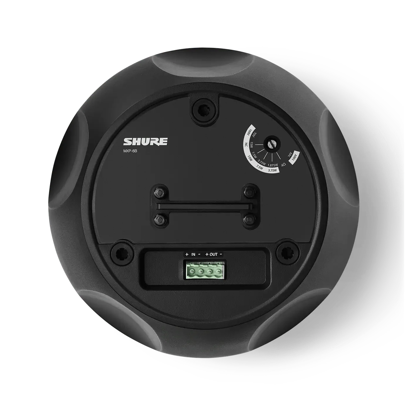 Shure MXP-6 Pendant Passive Loudspeaker for High Quality Conferencing Audio - Image 2