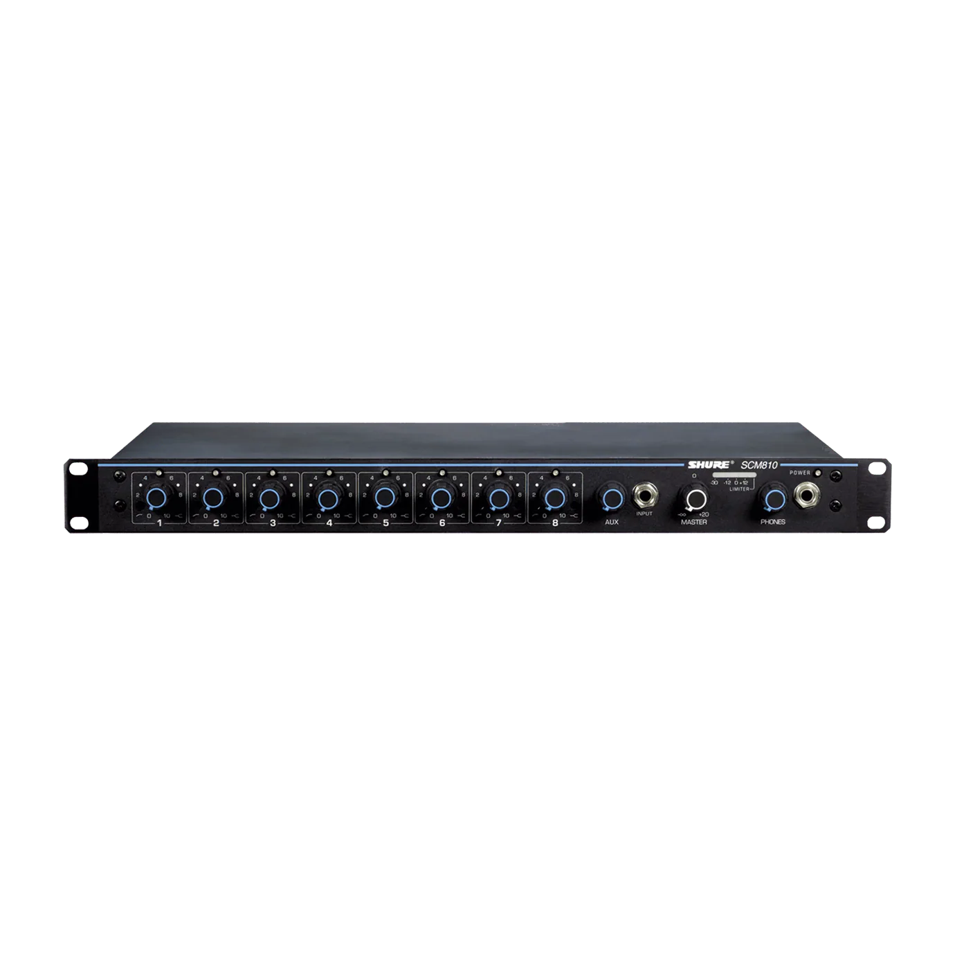 Shure SCM810 Eight Channel Professional Automatic Microphone Audio Mixer