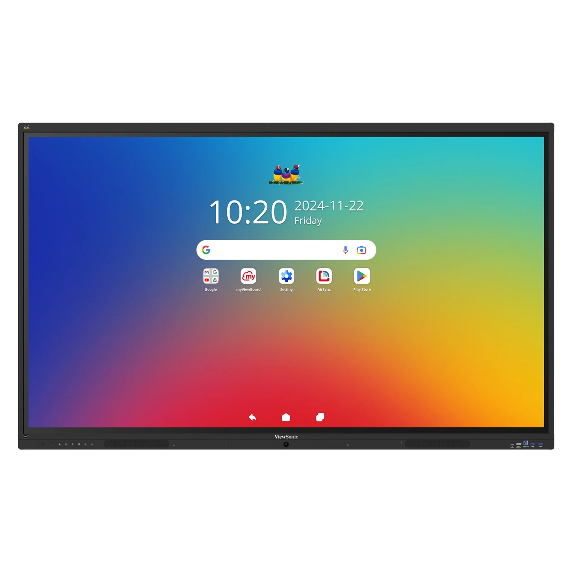 ViewSonic 65" 4K Interactive ViewBoard Display with Android EDLA OS
