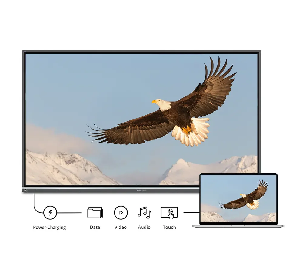ViewSonic IFP6550 65 Inch 4K UHD Interactive ViewBoard Display - Image 5