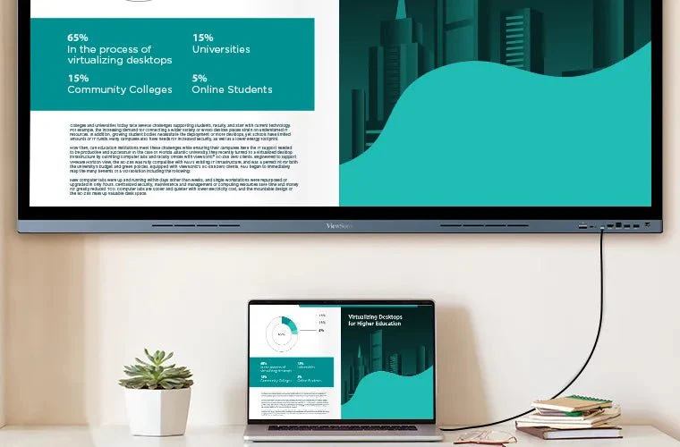 ViewSonic IFP7562 75-inch 4K UHD PCAP Touch Interactive Display for Collaboration - Image 12