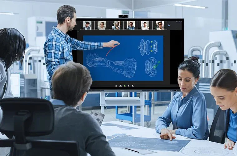 ViewSonic IFP7562 75-inch 4K UHD PCAP Touch Interactive Display for Collaboration - Image 13