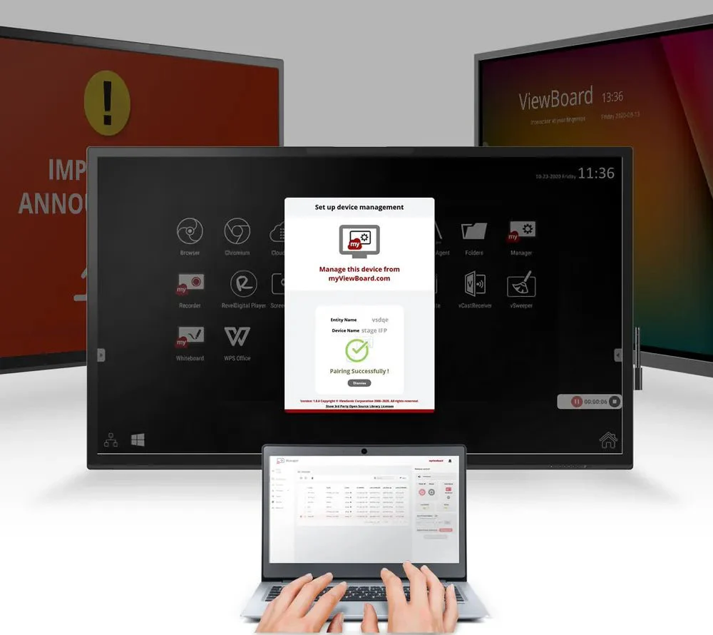 ViewSonic IFP7562 75-inch 4K UHD PCAP Touch Interactive Display for Collaboration - Image 16