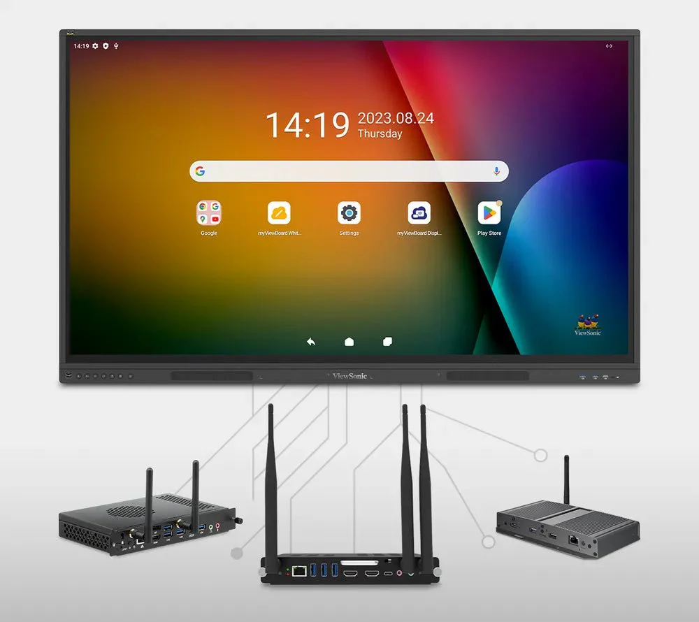 ViewSonic IFP75G1 75-inch ViewBoard 4K UHD Interactive Display for Education - Image 4