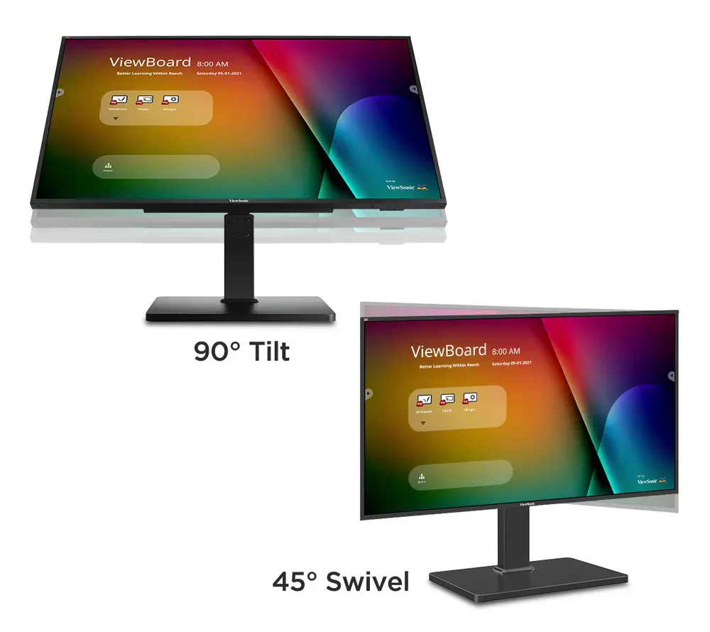 ViewSonic VB-STND-006 Universal Tabletop Stand for 43 Inch Interactive Displays - Image 4