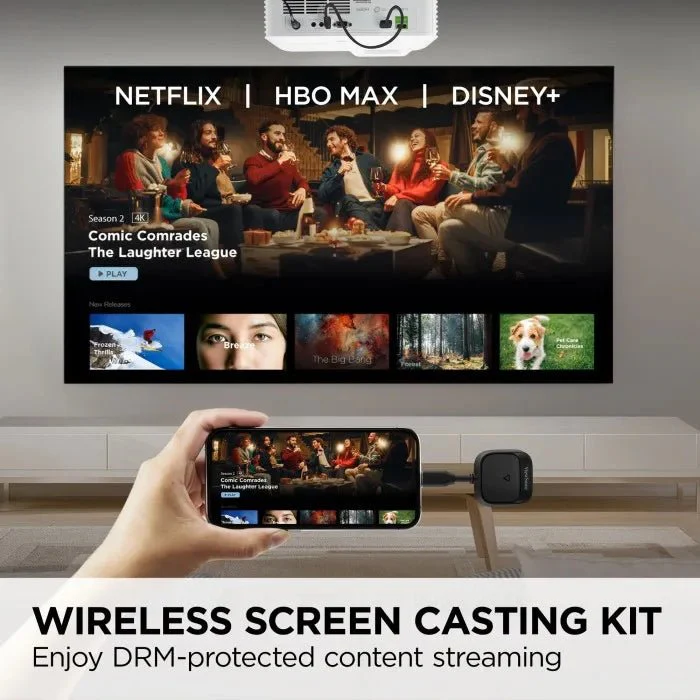 ViewSonic WPD-900 Wireless Screen Casting Kit: Plug-and-Play 1080p HD Display - Image 2