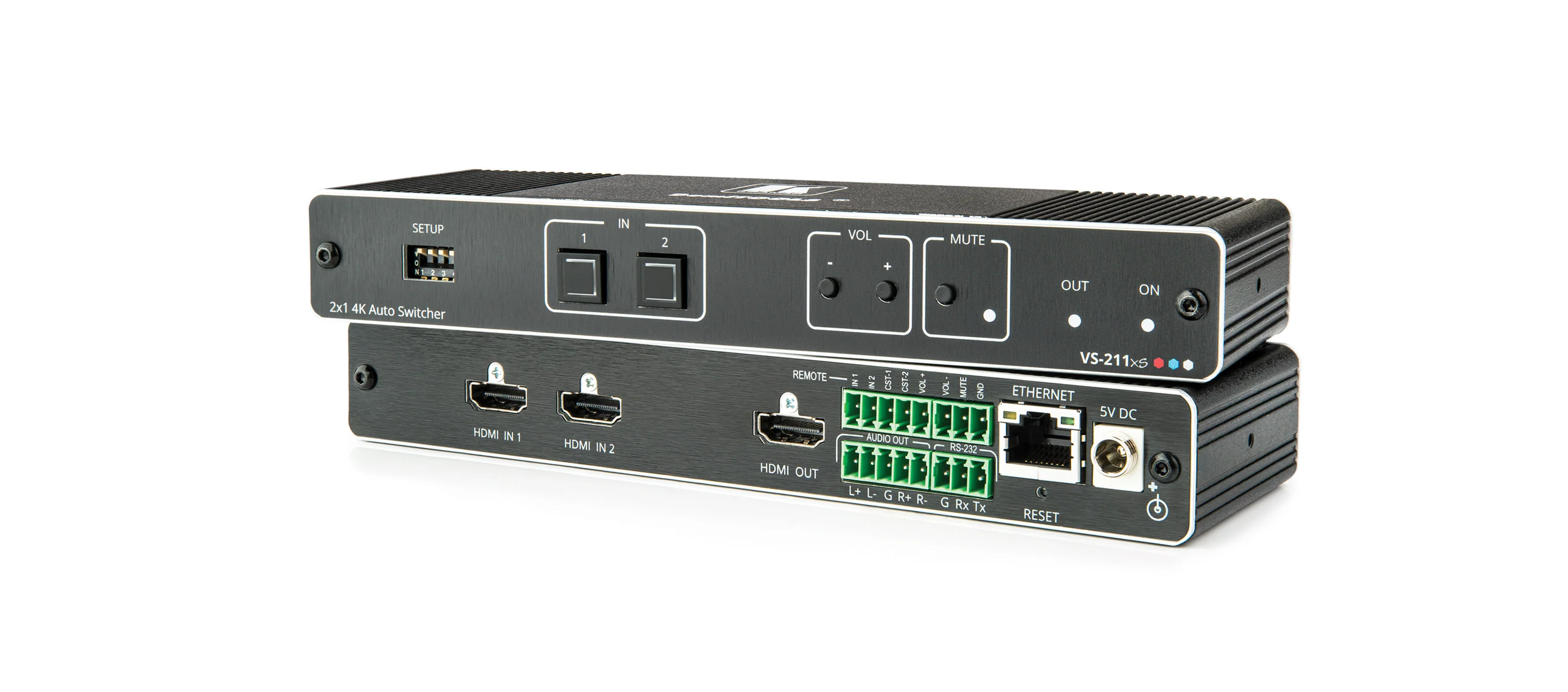 VS-211XS 2x1 4K HDR HDMI Intelligent Auto Switcher